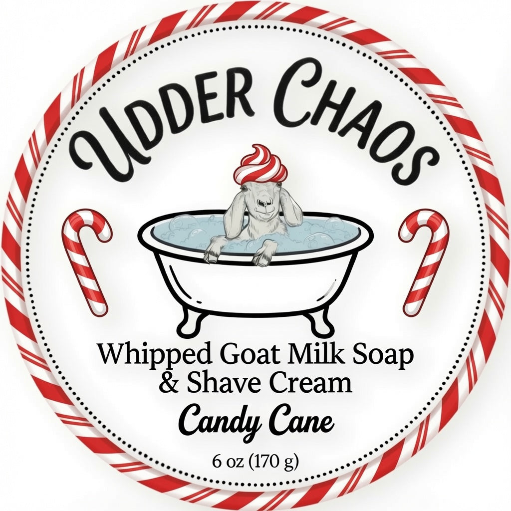 Whipped Goat Milk Soap and Shave Cream
