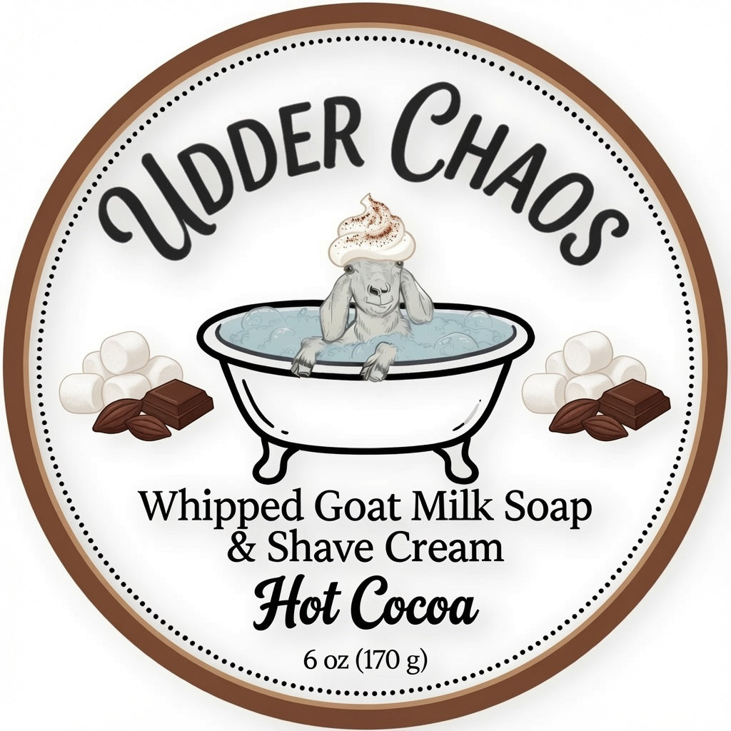 Whipped Goat Milk Soap and Shave Cream