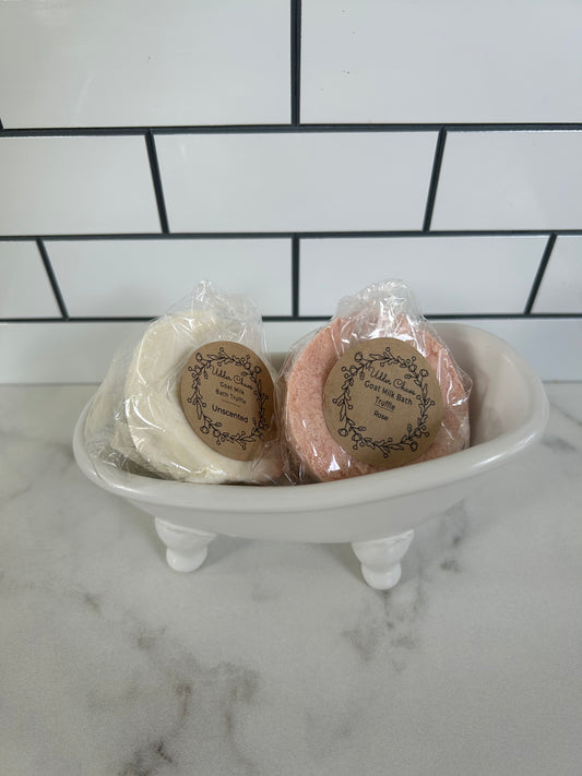 Goat Milk Bath Truffles - Single