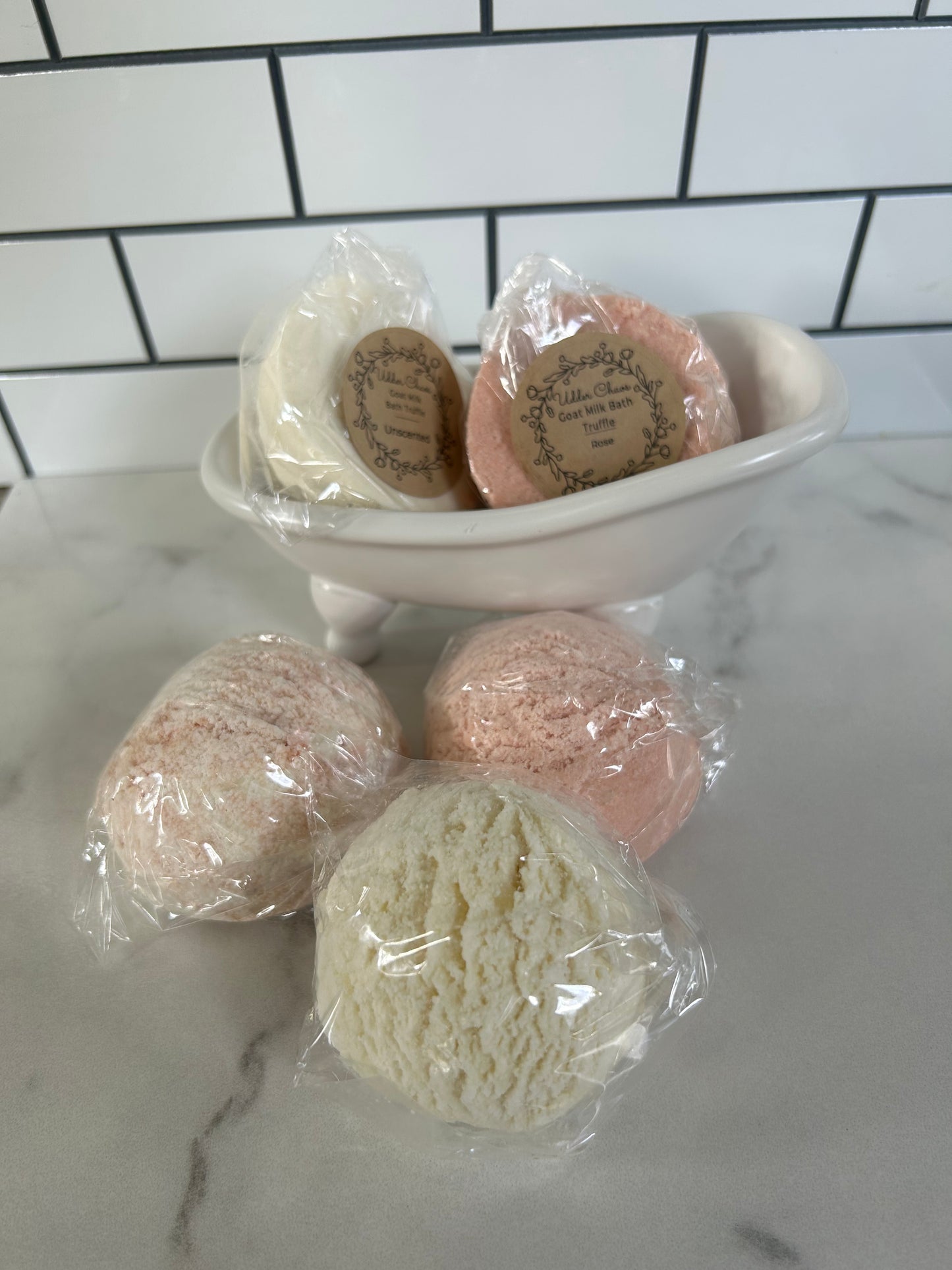 Goat Milk Bath Truffles - Single