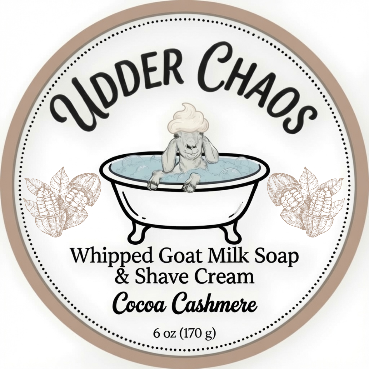 Whipped Goat Milk Soap and Shave Cream