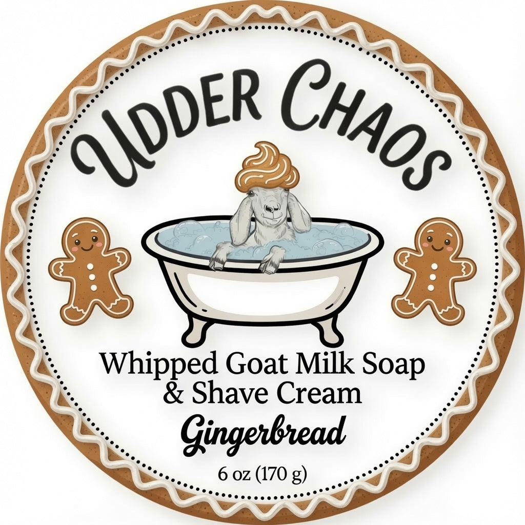 Whipped Goat Milk Soap and Shave Cream