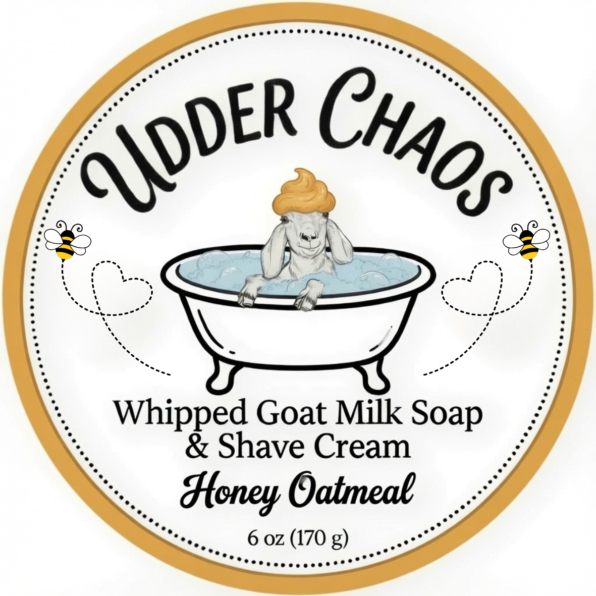 Whipped Goat Milk Soap and Shave Cream